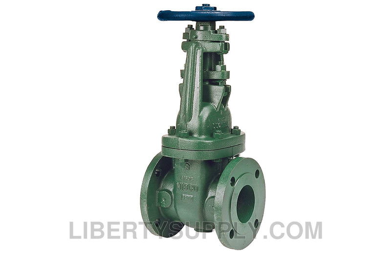 NIBCO F-637-31 8" Flanged Ductile Iron Gate Valve NHAL10L