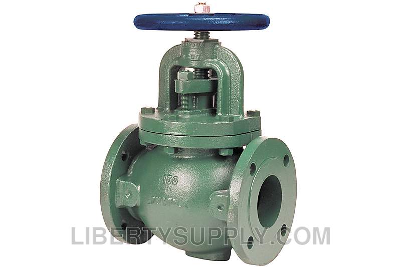 NIBCO F-738-31 5" Flanged Ductile Iron Globe Valve NHC880J