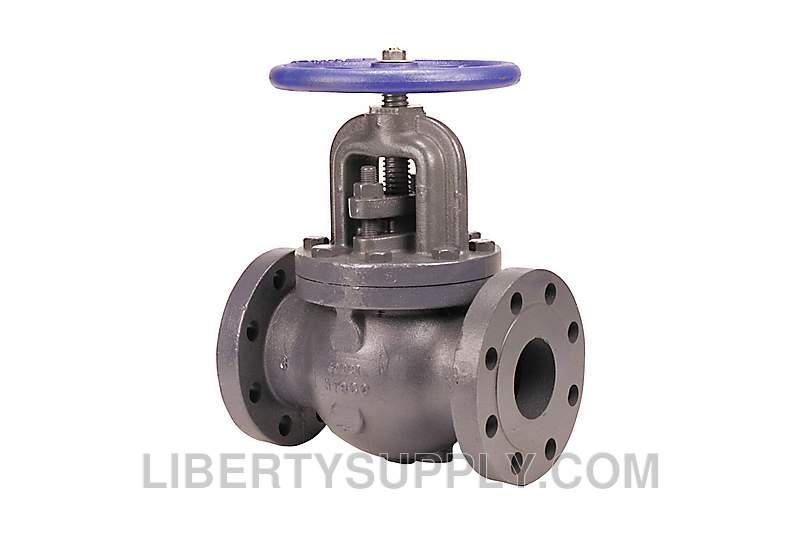 NIBCO F-768-B 4" Flanged Cast Iron Globe Valve NHCF00H