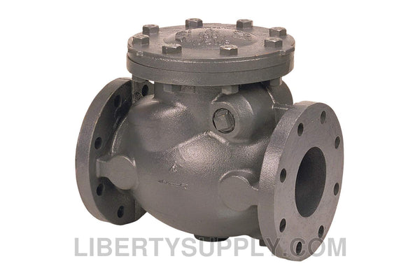 NIBCO F-908-W 4" Flanged Cast Iron Check Valve NHDX00H