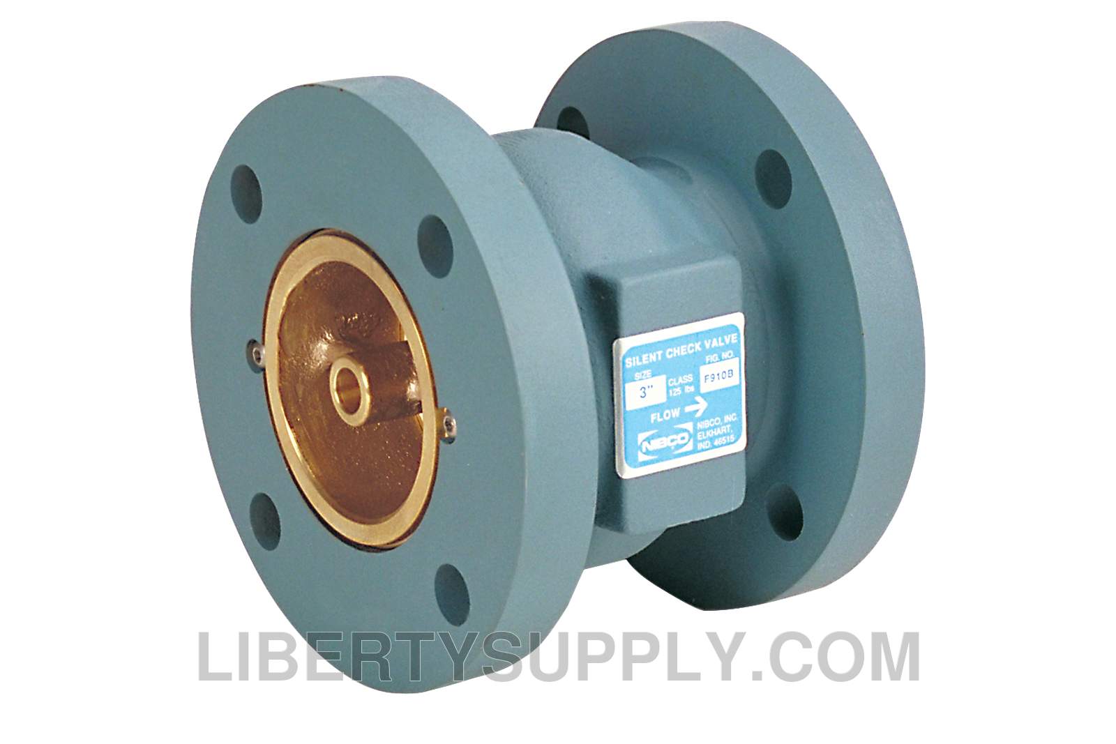 NIBCO NHEM00N, 12 in. Check Valve - Class 250, Flanged, Bronze Seat F-960-B