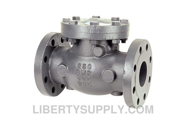 NIBCO F-968-B 6" Flanged Cast Iron Check Valve NHET00K