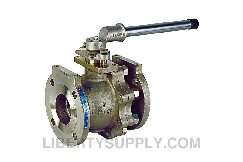 NIBCO F-515-S6-F-66-FS 6" Flgd Stainless Steel Ball Valve NG308FK