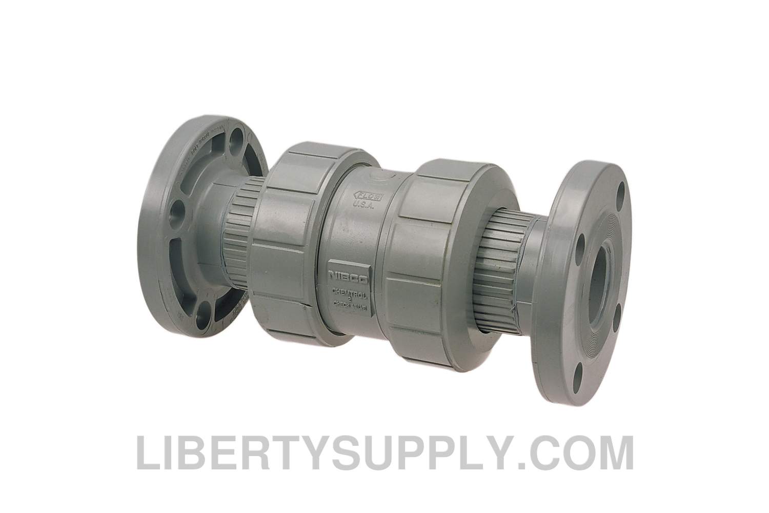 NIBCO F-51-BC-V 4" CPVC Sch 80 Chemtrol Ball-Check Valve MB805AH