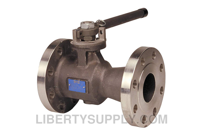 NIBCO F-530-S6-F-66-FS 6" Flgd Stainless Steel Ball Valve NG1170K