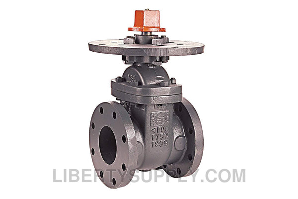 NIBCO F-609 6" Flgd Cast Iron Gate Valve NH5000K