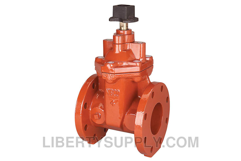 NIBCO F-619-RWS-SON 4" Flgd Resilient Wedge Gate Valve NSAC07H