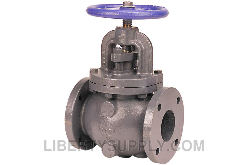 NIBCO F-718-B-Z 10" Flgd Cast Iron Globe Valve NHC7G0M