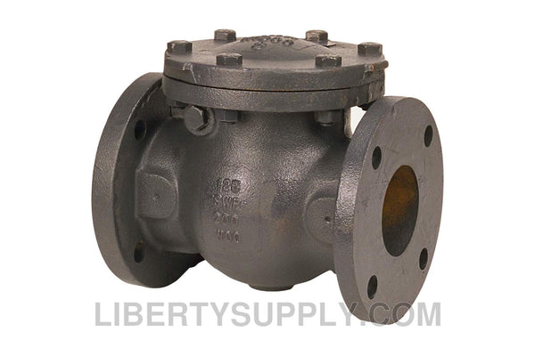 NIBCO F-918-W 6" Flgd Swing Cast Iron Check Valve NHE500K