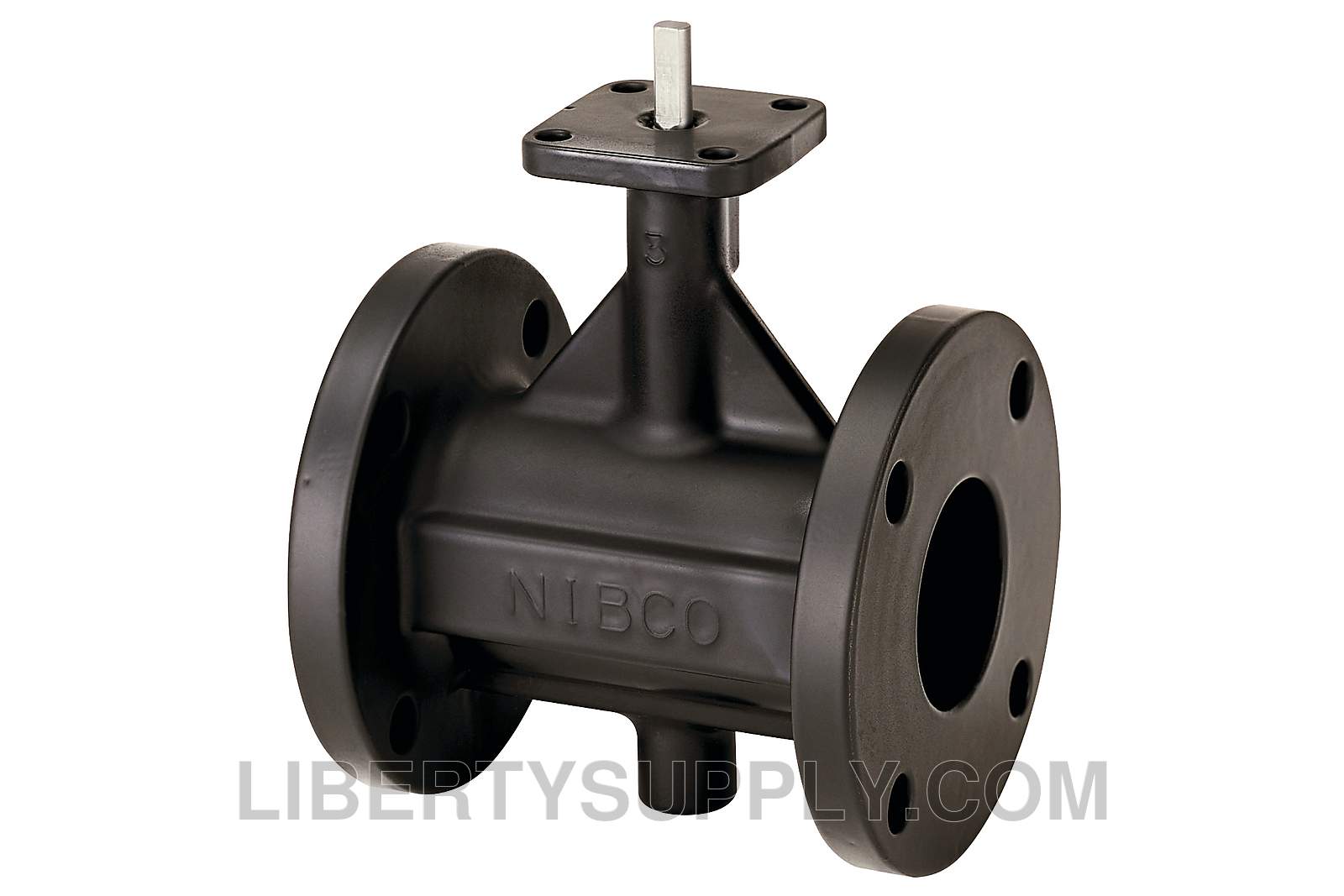 NIBCO FC-2765-0 3" Flgd Cast Iron Butterfly Valve NLFF00F