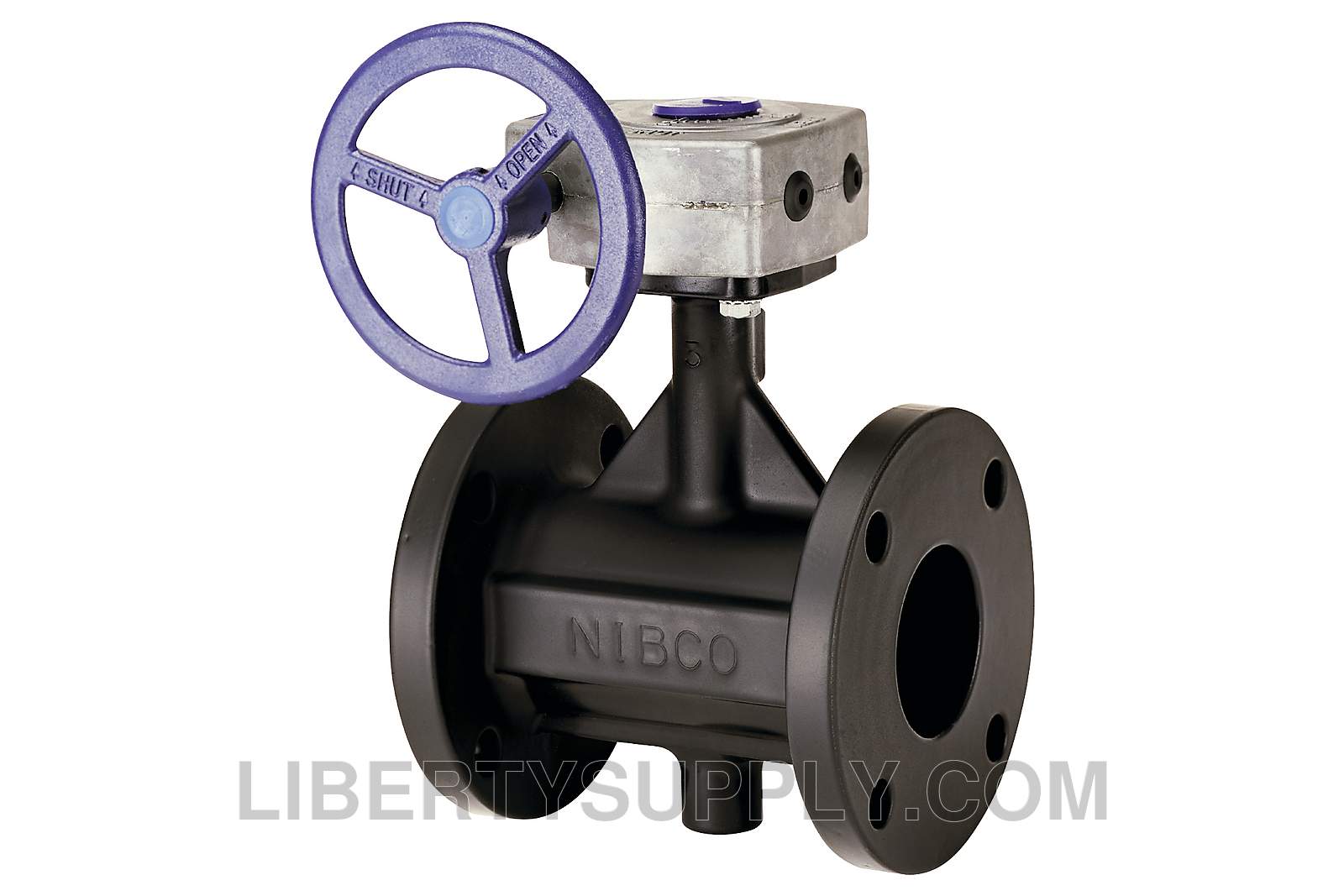 NIBCO FC-2765-5 5" Flgd Cast Iron Butterfly Valve NLFF50J
