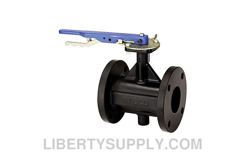NIBCO FC-2775-3 2" Flgd Cast Iron Butterfly Valve NLFF35D