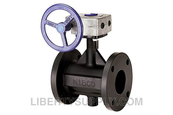 NIBCO FD-5765-5-PN-10 150mm Flgd Ductile Iron Butterfly Valve NLFT50K