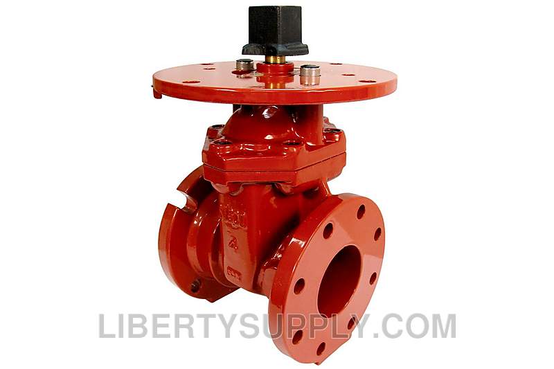 NIBCO FM-609-RWS 6" Flanged x MJ Ductile Iron Gate Valve NS5041K