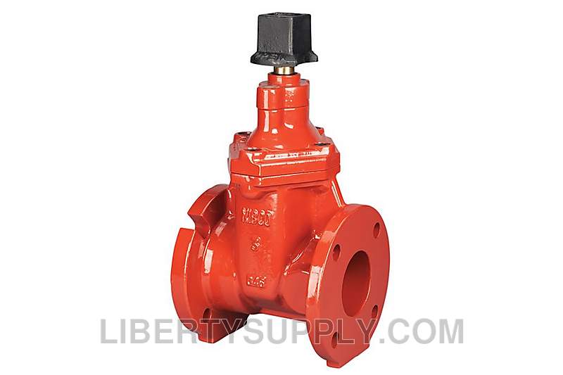 NIBCO FM-619-RWS-SON 3" Flanged x MJ Ductile Iron Gate Valve NSBC09XF