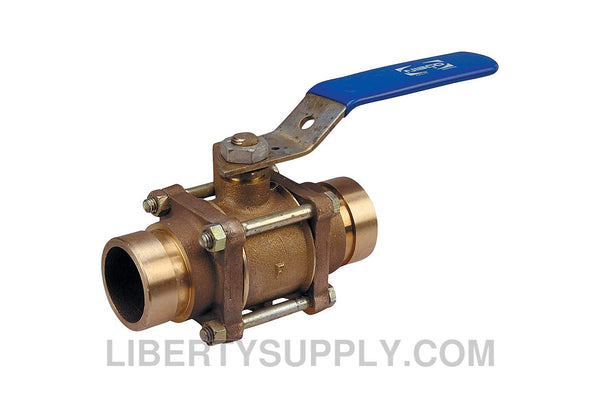 NIBCO G-590-Y 2" Grooved Bronze Ball Valve NJ8600D