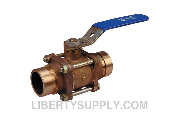 NIBCO G-595-Y 2-1/2" Grooved Bronze Ball Valve NJ8700E