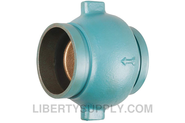 NIBCO G-920-W-LF 5" Grooved Inline LF Iron Check Valve NLN52XJ