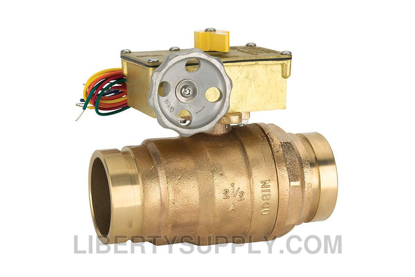 NIBCO KG-505-W-8 2-1/2" Grooved Bronze Ball Valve NG93X7E