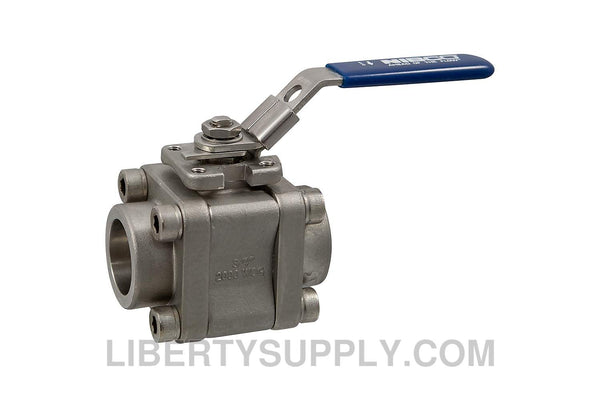 NIBCO KM-590-S6R-66-FS-L 1" Socket Weld Actuation Ball Valve NL9732A