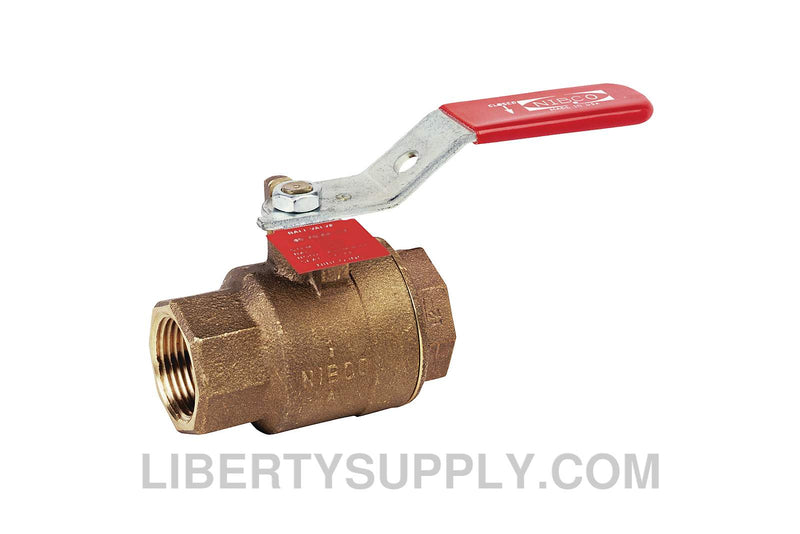 NIBCO KT-585-70-UL 1" FIPT Bronze Ball Valve NL9504A