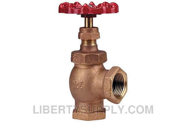 NIBCO KT-67-UL 1/2" FIPT Bronze Angle Valve N546A16