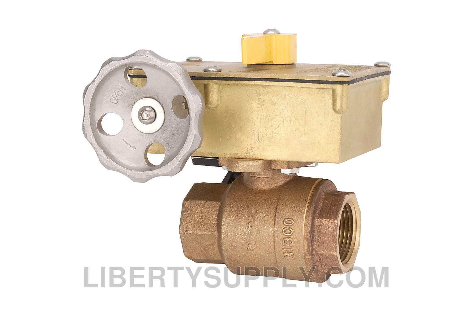 NIBCO KT-505-W-8 1-1/4" FIPT Bronze Ball Valve NL93X7B