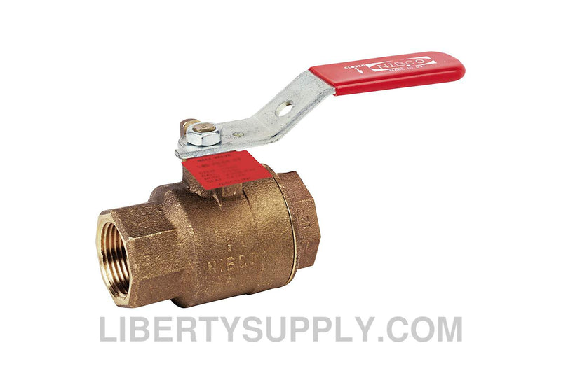 NIBCO KT-580-70-UL 1-1/4" FIPT Bronze Ball Valve NL9504B