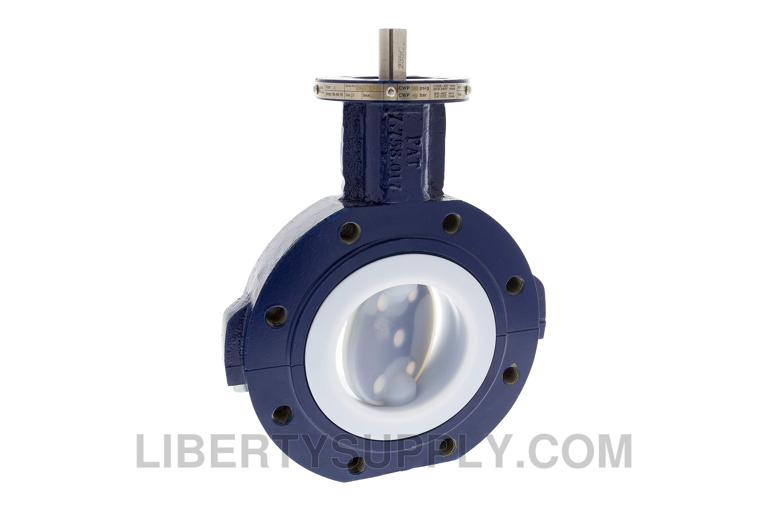 NIBCO 6" Butterfly Valve SLBF6L1VPS02