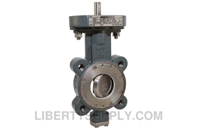 NIBCO LCS-6822-0 18" Lug Carbon Steel Butterfly Valve NLL200V