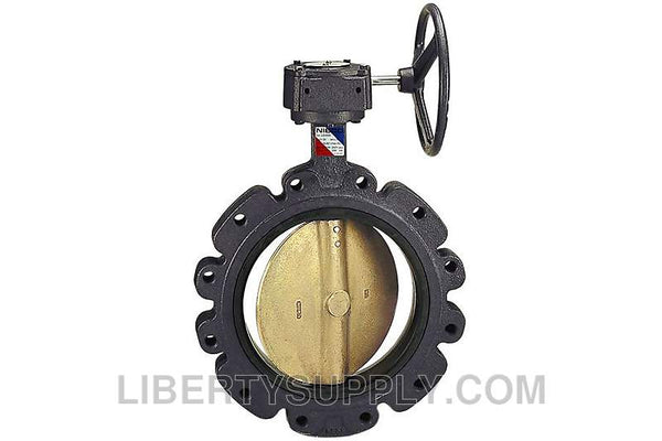 NIBCO LD-2022-5 3" Lug Ductile Iron Butterfly Valve NLG830F