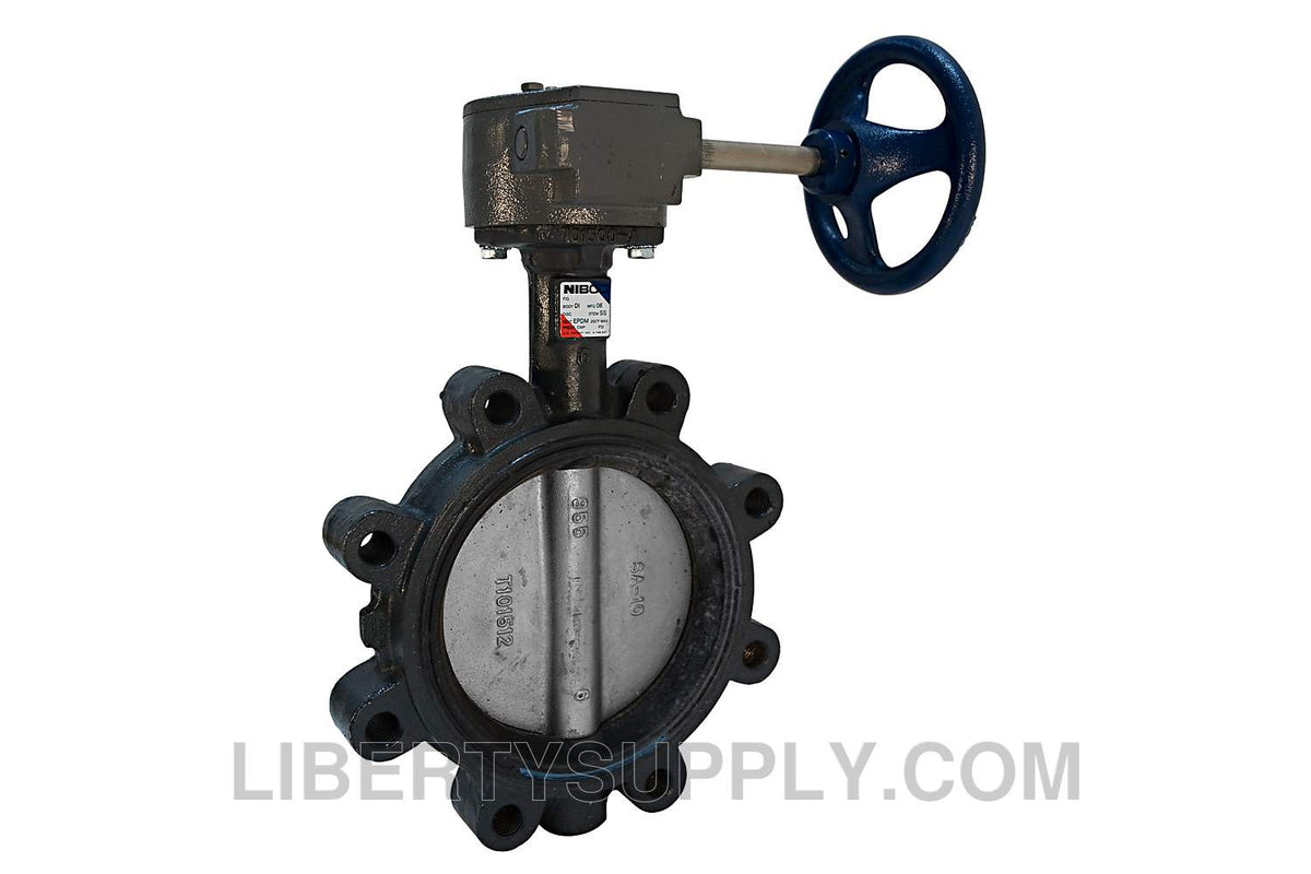 NIBCO NLG25BL, 8 in.;200 mm Butterfly Valve Ductile Iron, Lug Type, Stainless Steel Disc LD-3022-5