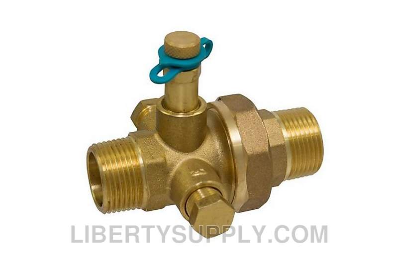 NIBCO MT-1800 1-1/4" MPT Union Balancing Valve NMU330B