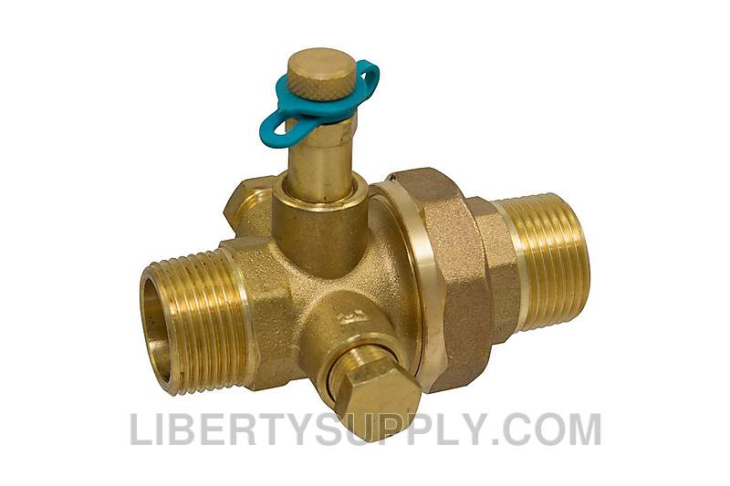 NIBCO MT-1800R 2" MPT x 1-1/2" MPT Reducing Union Balancing Valve NMU33RDC