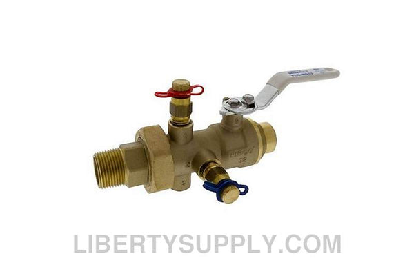 NIBCO MTS-1805-66-V5 3/4" MPT x 1" SWT Manual Balancing Valve NMFS13AAA8