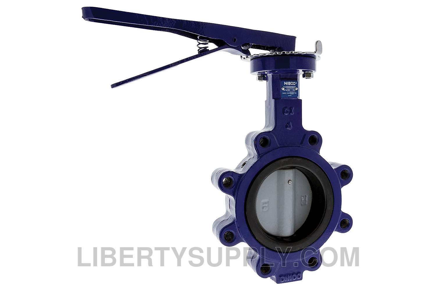 NIBCO N150248GO 18" Lug Cast Iron Butterfly Valve NLJ382V