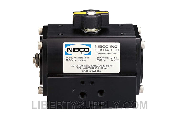 NIBCO NDA/NSR Spring Return Pneumatic Actuator T116785