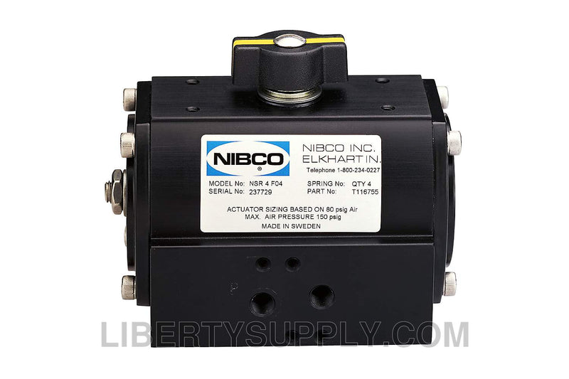 NIBCO NDA/NSR Double Acting Pneumatic Actuator T116788