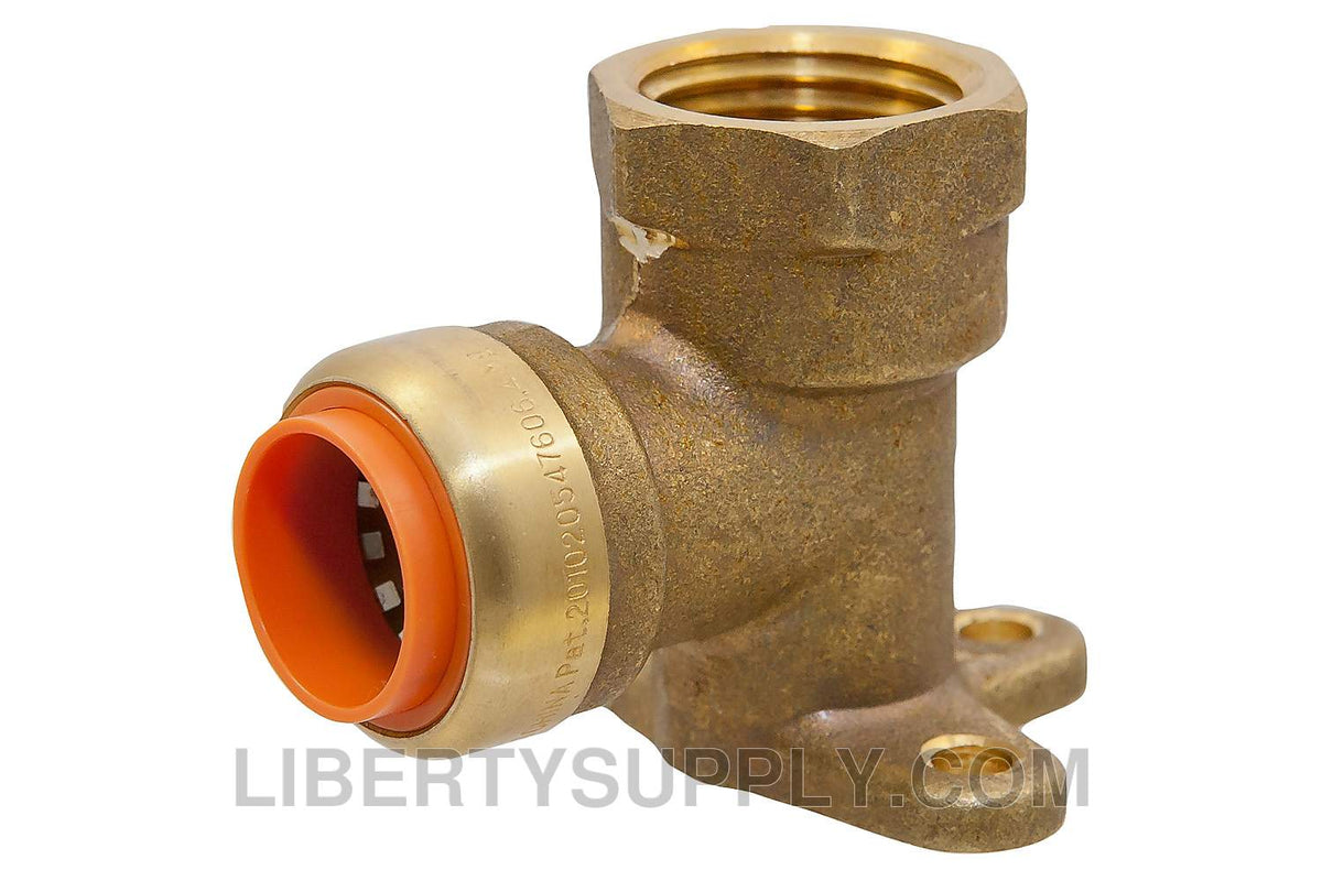 NIBCO B066850PG, 1/2 in. Push XF 90 Drop Elbow Brs P707-3-5
