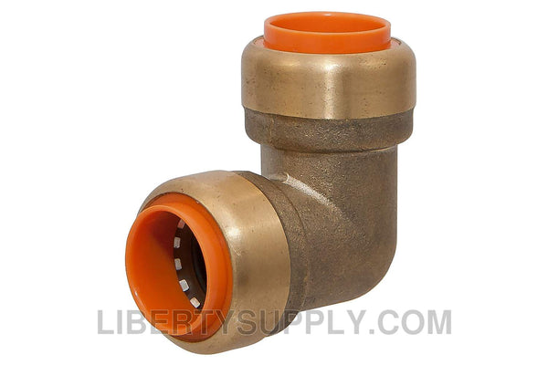 NIBCO P707-LF 1" 90&deg; (1/4 Bend) Push Metal Elbow B055750PW