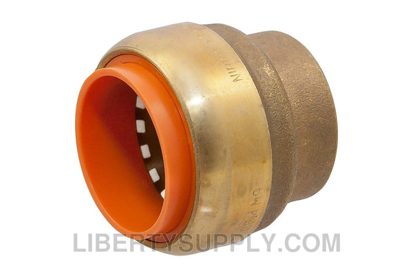 NIBCO P717-LF 1/2" Push Metal Cap B272650PW