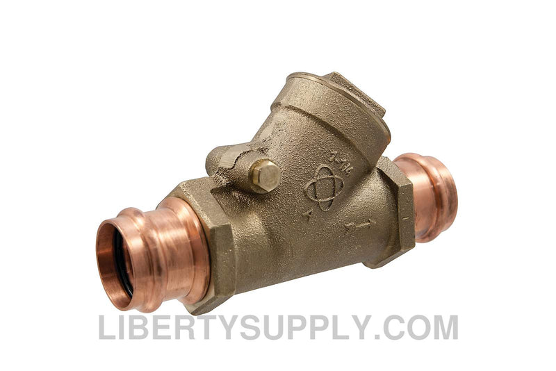 NIBCO PC-413-Y-LF 1" F-Press Bronze Check Valve NF7400XA