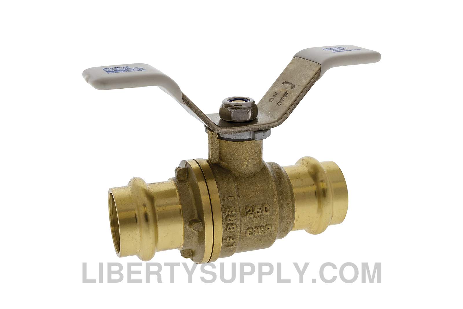 NIBCO PC-FP600A-LF-W 1" FPxFP Brass Ball Valve NF99WXA