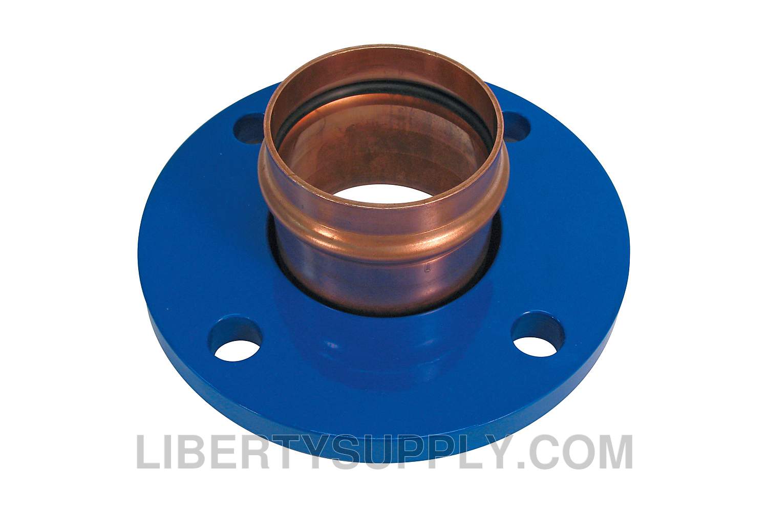 NIBCO 9145505PC, 2-1/2 in. Press Flange P x Flange - Steel Flange/Wrot Outlet PC641