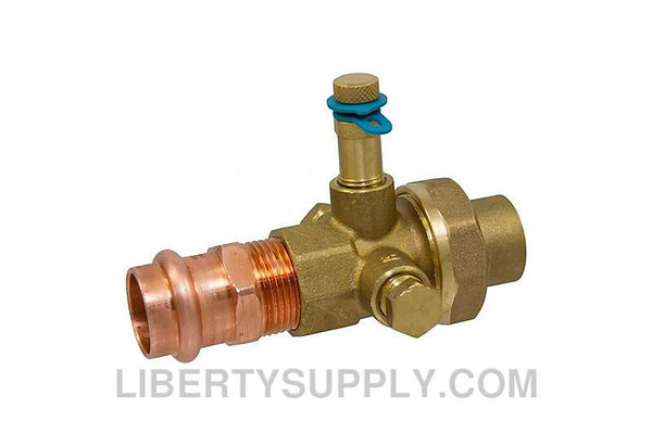 NIBCO PCS-1800 1-1/2" PR x 1-1/2" SWT Union Balancing Valve NMU410C