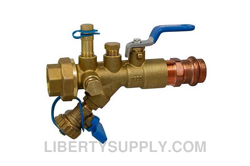 NIBCO PCT-1820 3/4" PR x 3/4" FPT Combo Ball & Balancing Valve NMP3X208