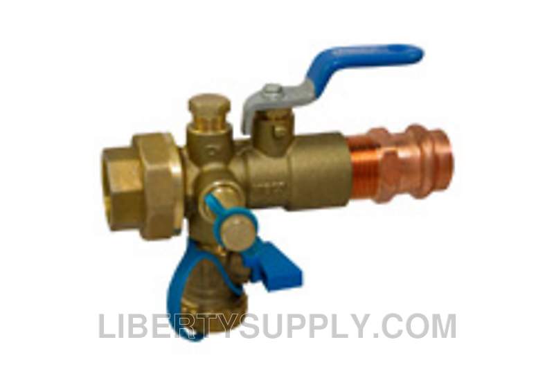 NIBCO PCT-1830 3/4" PR x 3/4" FPT Combo Ball & Balancing Valve NMP3X308