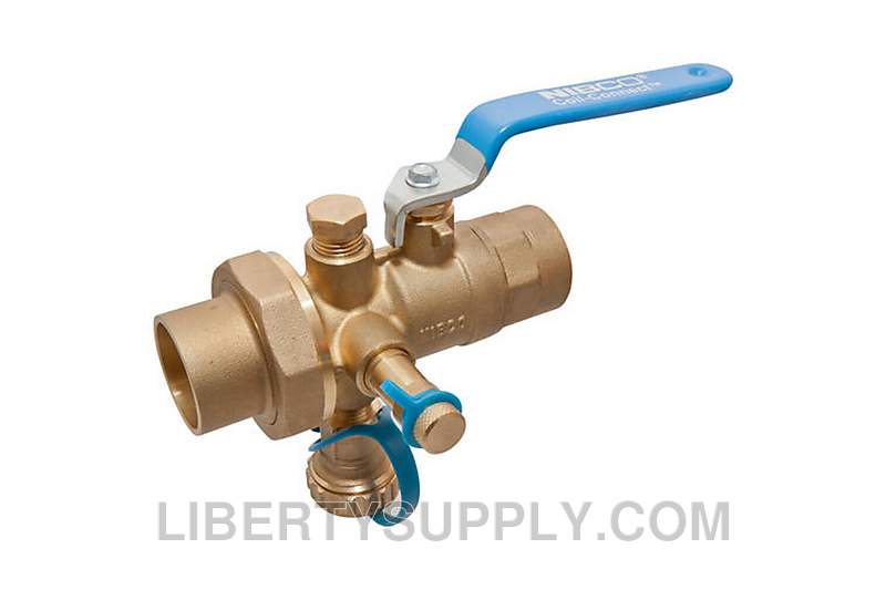 NIBCO S-1830 1" SDR x 1" SDR Combo Ball & Balancing Valve NJ3X30A