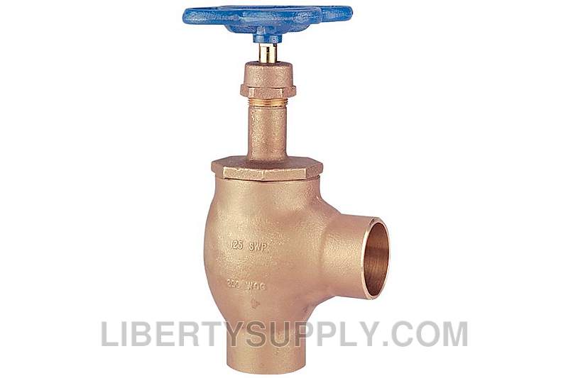 NIBCO S-311-Y 1-1/2" FSC Bronze Angle Valve NJ4K00C