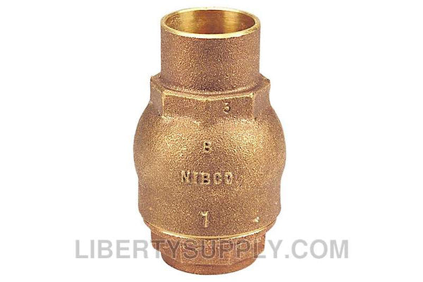 NIBCO S-480-Y 1-1/2" FSC Bronze Check Valve NJ7Q00C